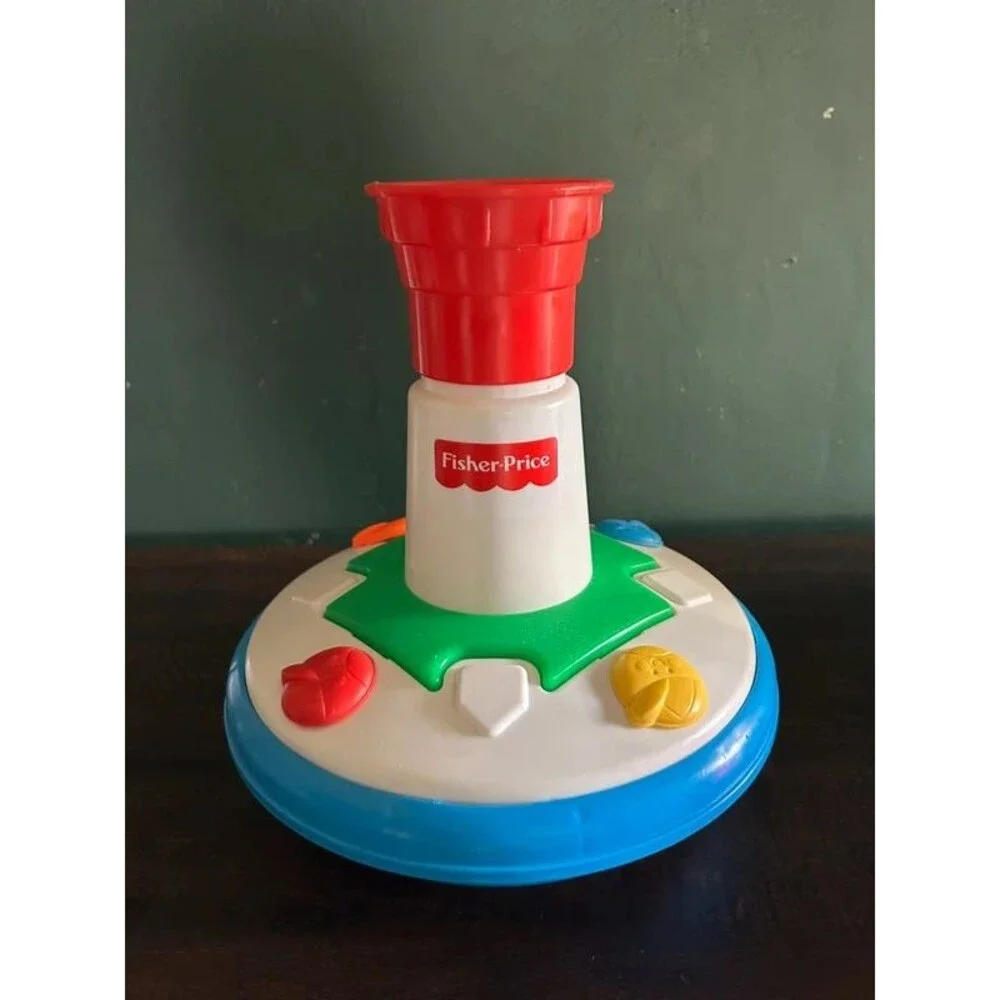 vintage 1994 Fisher-Price Baby Baseball toy (Model #1072)